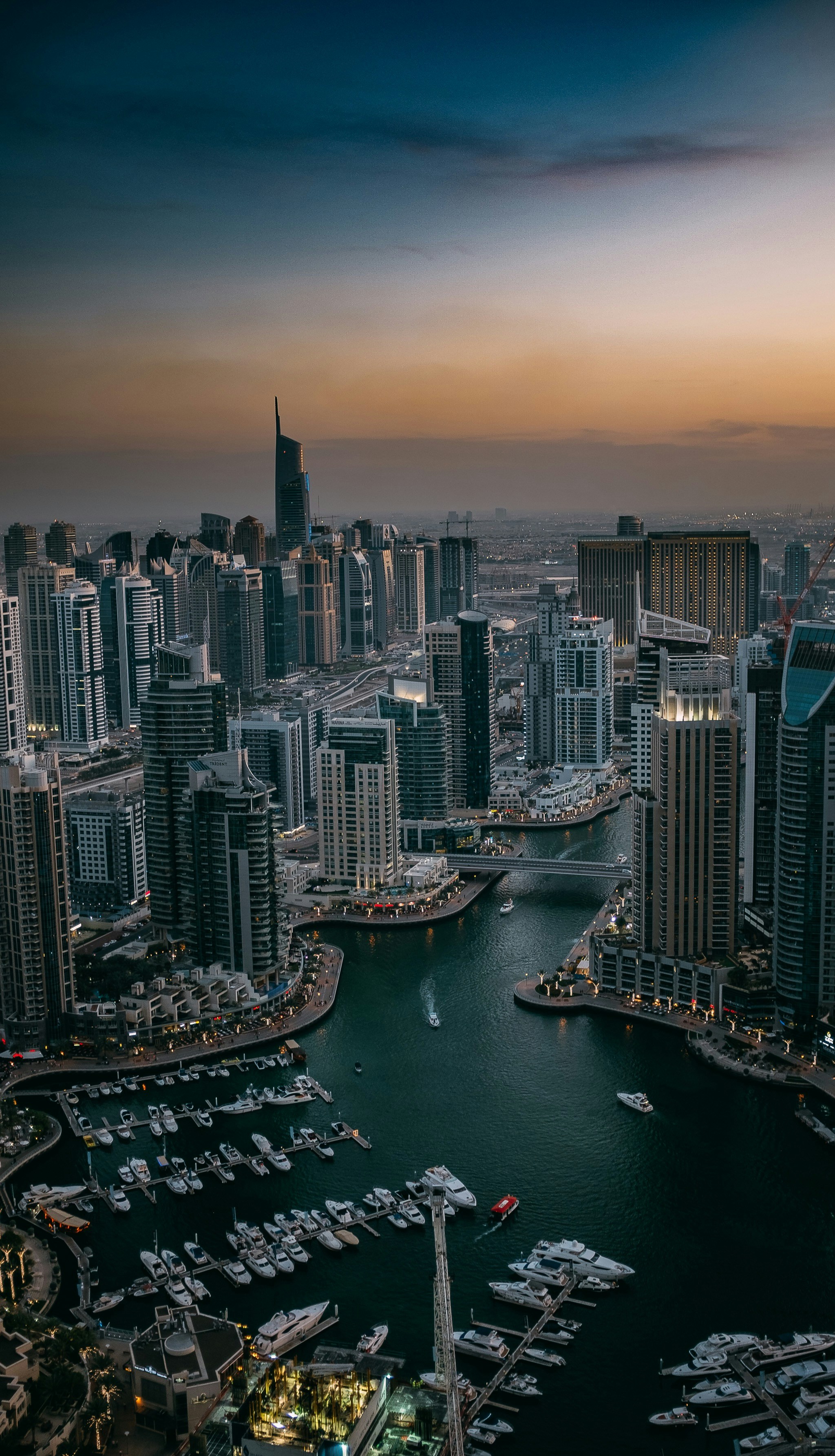 Dubai Marina waterfront