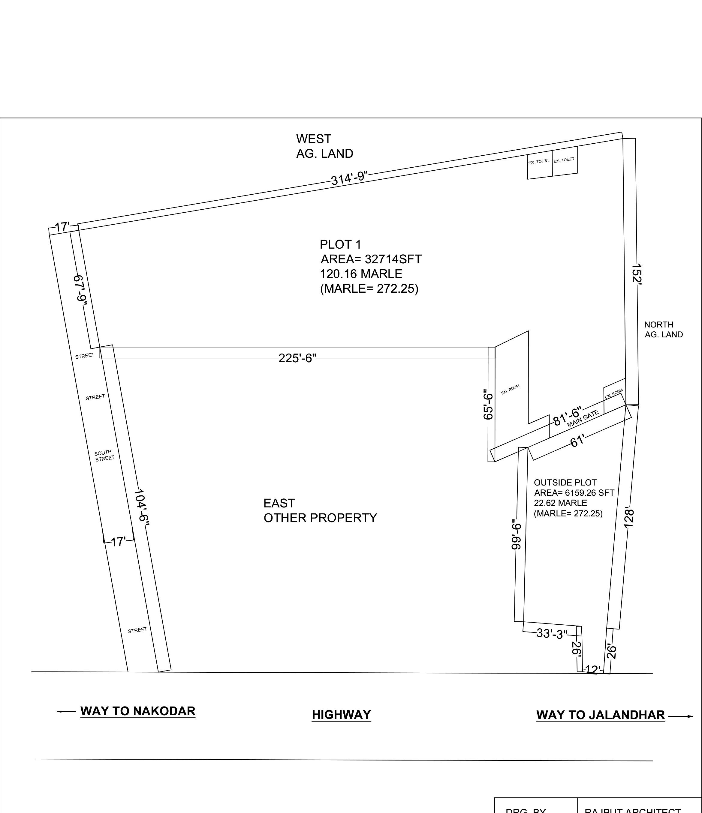 Lambra Site Plan