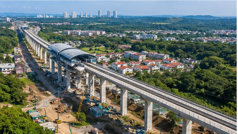 Panama Metro Line 3 aerial corridor